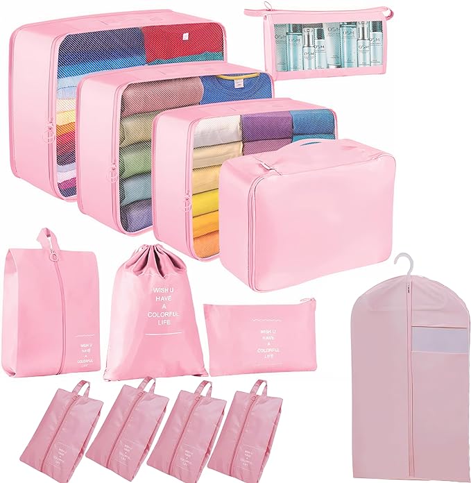 13 Pcs Packing Cubes for Storage Luggage