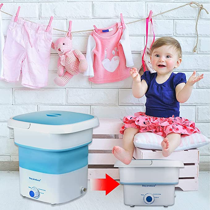 8L Portable Foldable Mini Washing Machine